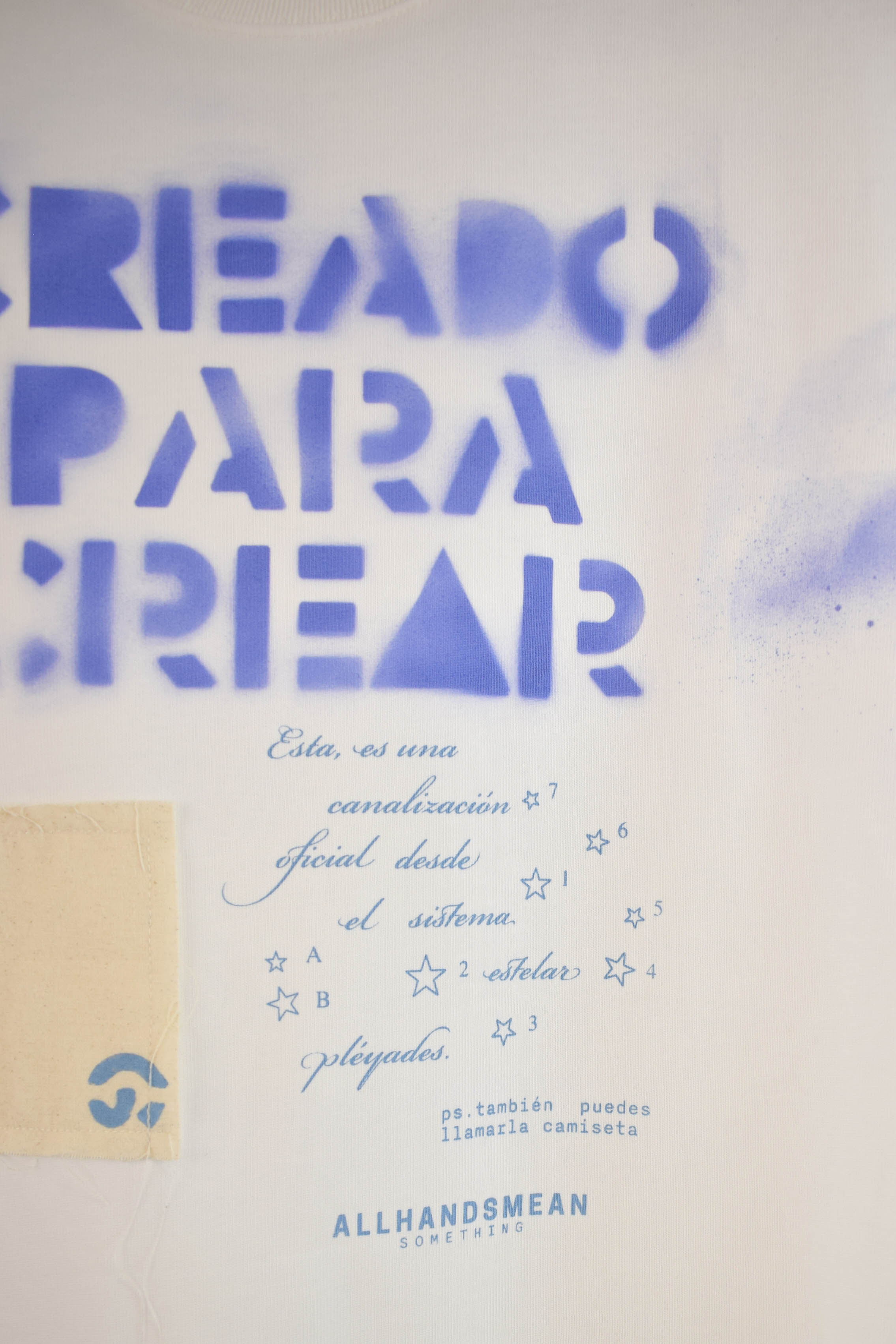 Camiseta Nº6 — Talla S - Creado para Crear